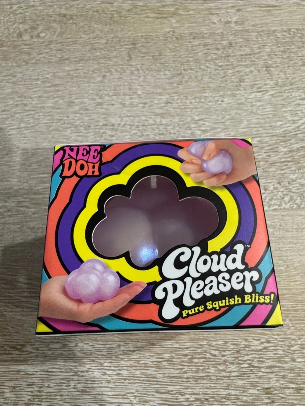 Nee Doh Cloud Pleaser Soft Squish Toy - Iridescent